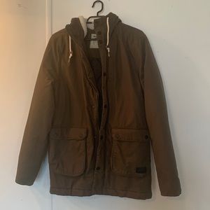 H&M Olive Green Winter Sherpa Jacket